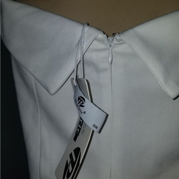 NWT Off The Shoulder Dresses Wedding Guest Cocktail Party Bodycon Split … - Picture 11 of 16